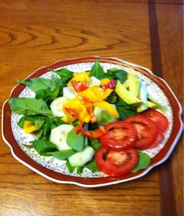 Home Grown Garden Salad
